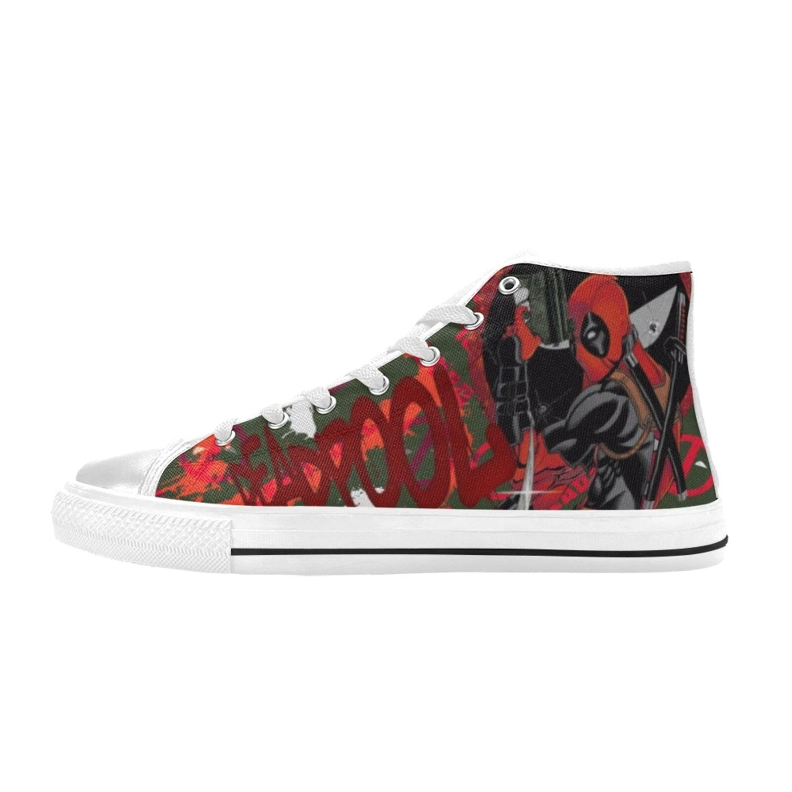 Deadpool High Tops Shoes Sneakers