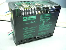 LOT OF 2 MURR ELEKTRONIK SWITCH MODE POWER SUPPLIES MCS10 115/24 SINGLE PHASE