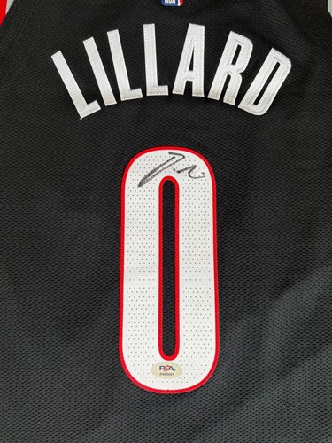 Damian Lillard Signed Autographed Nike Authentic Stiched Jersey PSA authentic - Picture 2 of 3