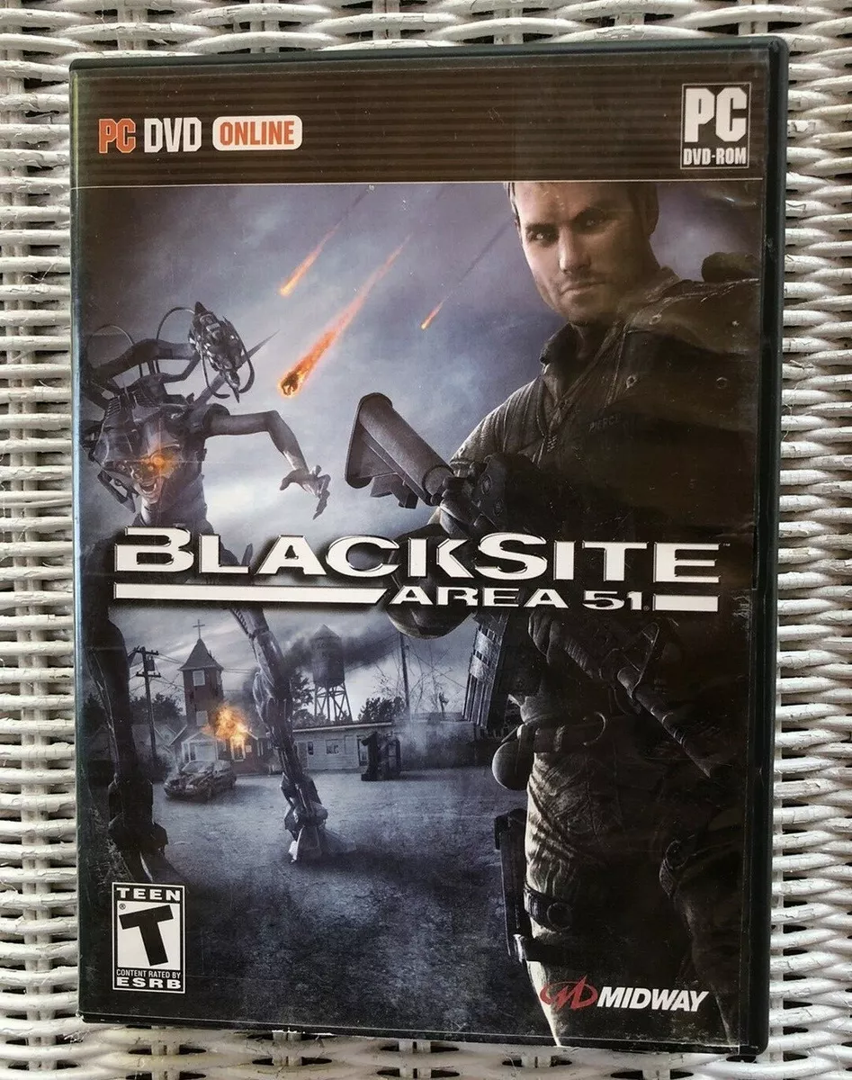 Blacksite Area 51, PC DVD-ROM (2007) w Instruction Booklet