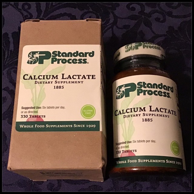 Standard Process 1885 Calcium Lactate Tablets 330 Count for sale