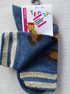 HUDSON Jungen Socken Kindersocken 68% Baumwolle (UVP 3,75  ) Gr. 31-34