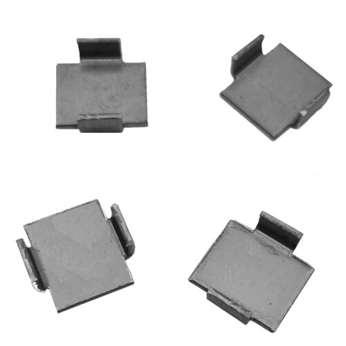 Juego de 12 clips de estante reemplaza Bisley 8589 para armario de 2 puertas y pandereta de acero en S - Imagen 3 de 5