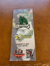 2000 Dayton Dragons v Burlington Bees Baseball Ticket Adam Dunn Austin Kearns 