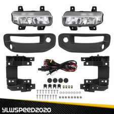 Bumper LED Fog Light Upgrade Kit Fit For 19-21 Dodge Ram 1500 Left & Right
