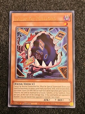 Eater of Millions - MAGO-EN126 - Rare - 1st Edition x1 - Near Mint | eBay