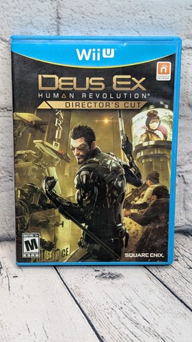 Deus Ex: Human Revolution - Director's Cut (Nintendo Wii U) Complete CIB