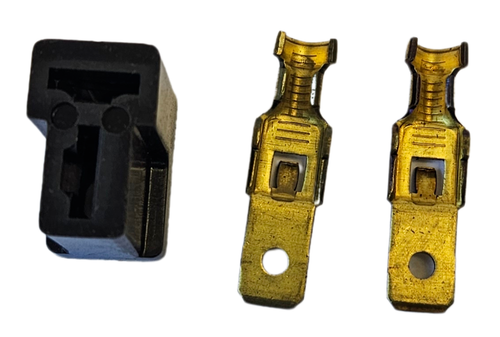 1957-1959 Dodge Plymouth Headlamp Terminal & Insulator Package 1843224 NOS - Picture 2 of 7