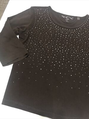 TAN DEKNIT SHORT TOPS BLACK TAN DEKNIT SHORT TOPS BLACK