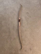 Vintage Ben Pearson 60 Inch Laminated Recurve Bow Model 500 Old Hickory