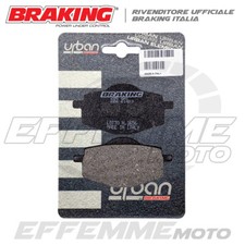 Pastiglie YAMAHA XT Z 600 Tenere 1987 1988 1989 1990 (Kit Posteriori BRAKING)