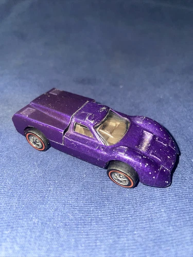 Hot Wheel Mattel Ford J-Car 1967 USA Redline Purple