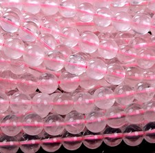 Natural Madagascar Rose Quartz AAA Round 6MM 8MM 10MM 12MM Beads D259 