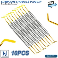 Composite Spatula Plugger Clinic Pack Instruments Titanium Color Tips