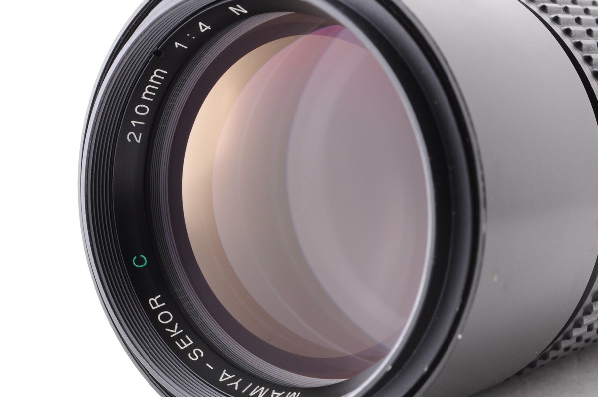 [現状品] Mamiya 645PRO Sekor C 210mm f/4N EXC+5] Mamiya Sekor C 210mm f/4 N Lens for 645 Pro TL From
