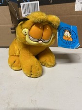 Garfield 6in Sitting Plush With Tags In Good Condition