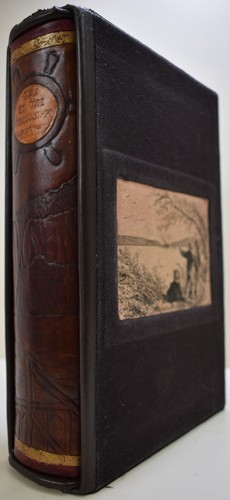 MARK TWAIN 1883 1st Ed LIFE ON THE MISSISSIPPI Bookpa’s Leather Cover+ Slipcase - Picture 22 of 24