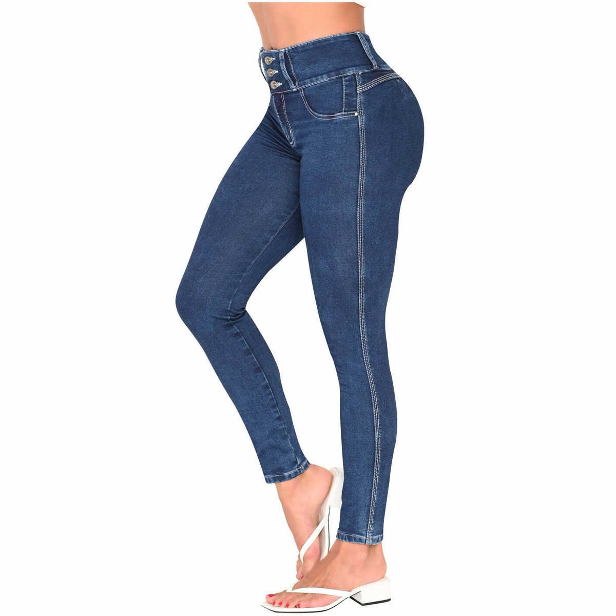 Jeans Colombianos LOWLA 21847 Butt Lifter Skinny Colombian Jeans