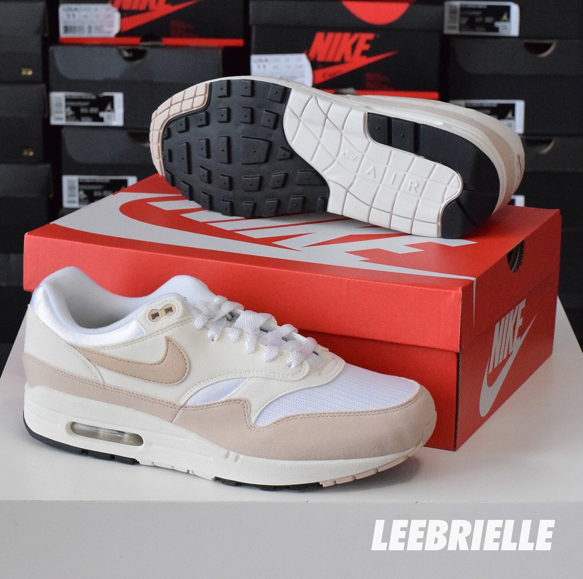 Nike Air Max 1 Pale Ivory Sanddrift White DZ2628-101 Women's