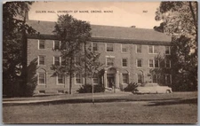 Colvin Hall University Of Maine Orono Maine Postcard K103