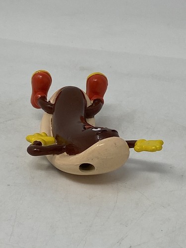 "A & W Root Beer Hot Dog Man Straw Hugger 1998 3""" - Imagen 3 de 9