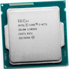 Intel Core i7-4771 3.5Ghz Quad Core Desktop CPU Processor SR1BW