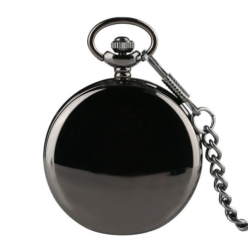 Orologio da tasca al quarzo personalizzato per mio figlio nipote steampunk vintage catena regalo - Foto 11 di 18