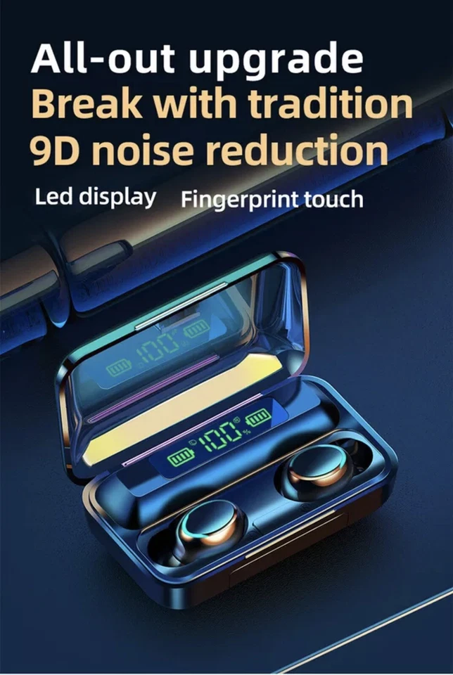 FDGAO A47060001 Wireless In-Ear Headphones - Black - Image 2 of 4