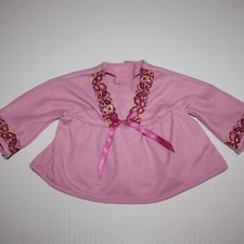 American Girl Julie Albright Pajama PJs Pink Tunic with Butterflies for 18" Doll