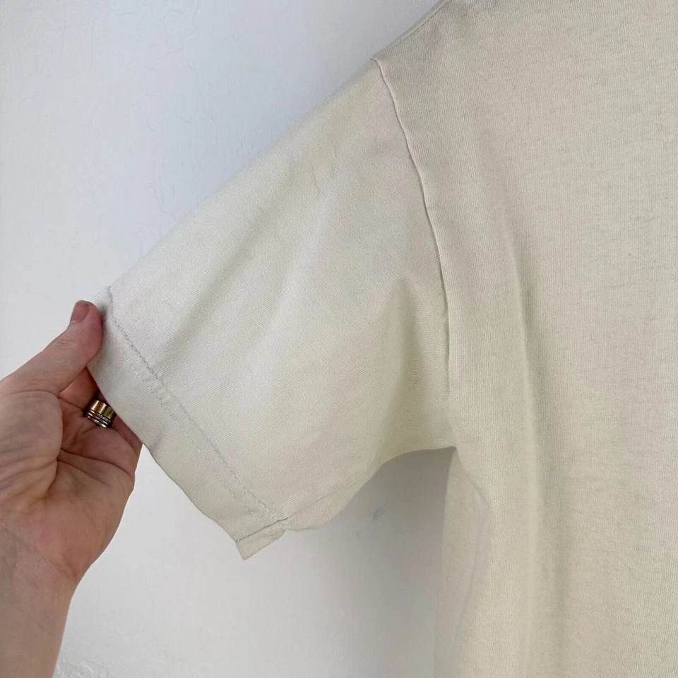 Vintage Old Navy Kids S-M White Cotton Basketball Graphic Print Short Sleeve Tee - Image 3 of 4