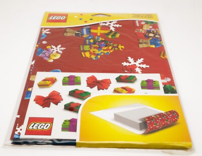 LEGO  851407 Lego Weihnachtsgeschenkpapier  Christmas  X-MAS Wrapping Paper