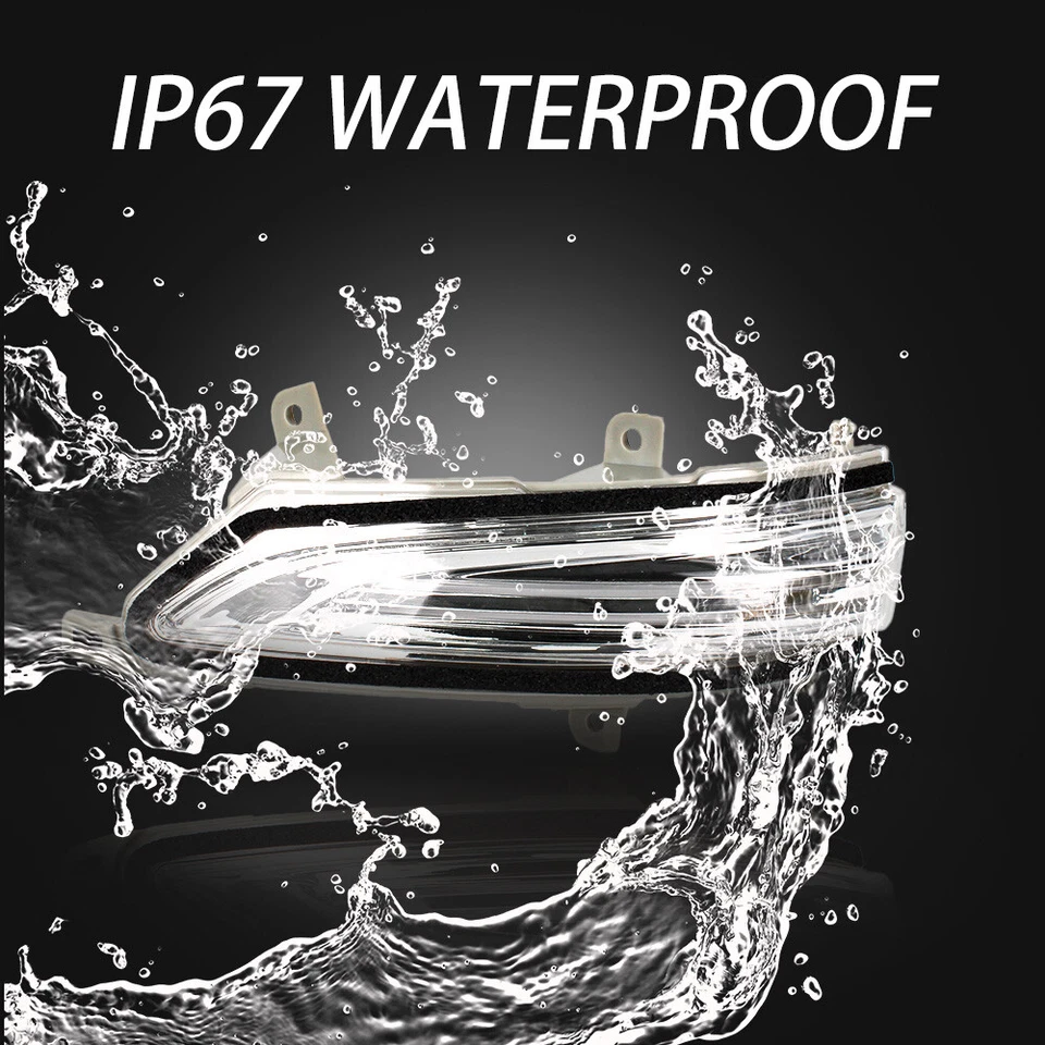 Luz de luz de señal de giro del espejo retrovisor izquierdo para Lexus LX570 GX460 2010-2023 Foto 3 de 4