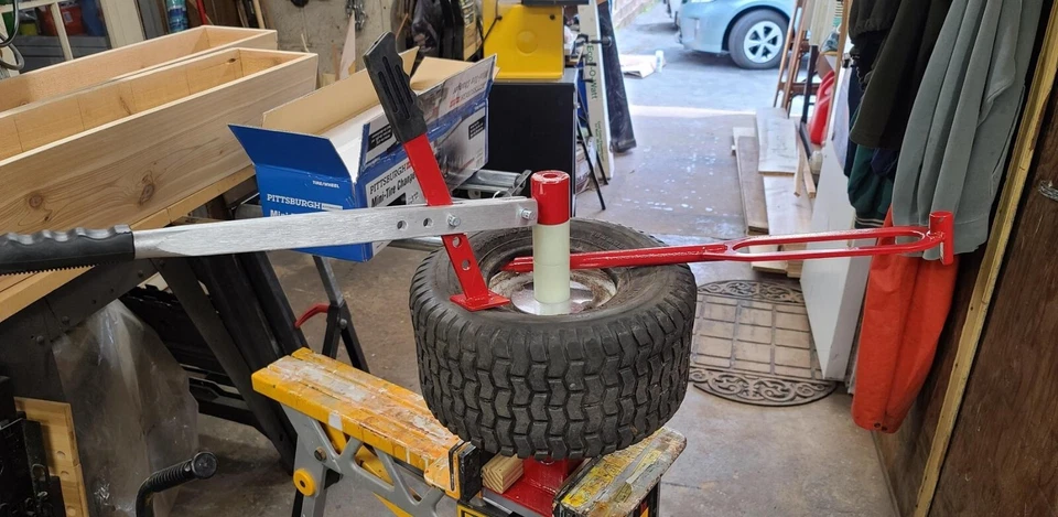 Portable Mini Tire Changer Tool for Golf Carts Auto ATV & Other Small Vehicles - Image 3 of 4