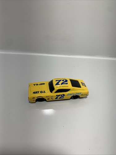 1992 Racing Champions #72 Benny Parsons Yellow 69 Mercury Cyclone 1/64 Diecast - Picture 3 of 4
