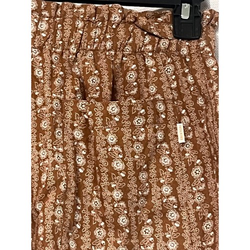 Pantalones Cortos Brixton Balboa Estampado Floral Mezcla de Lino En Bisonte, XS - Imagen 5 de 10