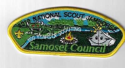2010 National Scout Jamboree 100 Yrs. Of Scouting Samoset Council YEL Bdr. [GT-1