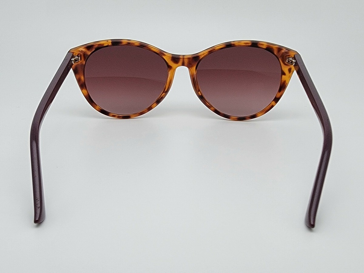 Nicole Miller Santa Ana C02 Tortoise Purple Frame Brown Lens Sunglasses w/ Case Nicole Miller St Martin Sunglasses | FREE Shipping main image 4