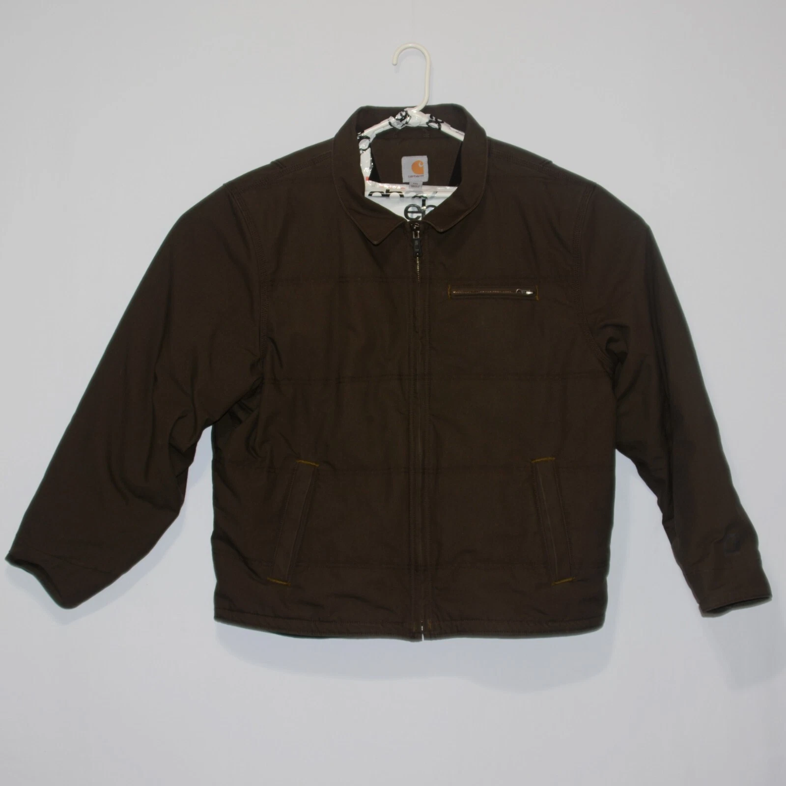 Carhartt Livingston Quick Duck Insulated Full Zip Jacket Mens Size 2XL 101441