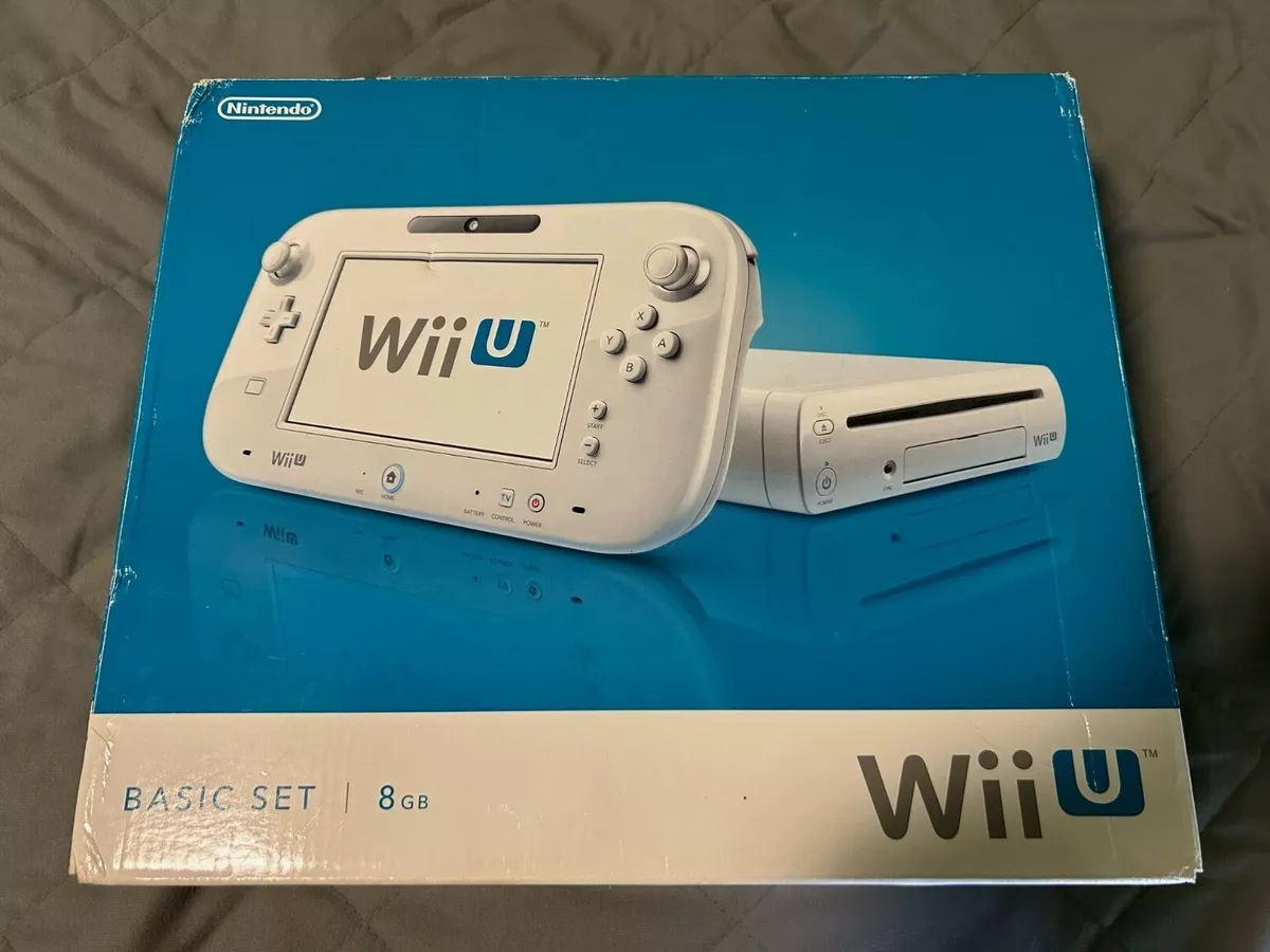 Nintendo Wii U - Basic Set - game console - Full HD, Full HD, HD, 480p,  480i - white 