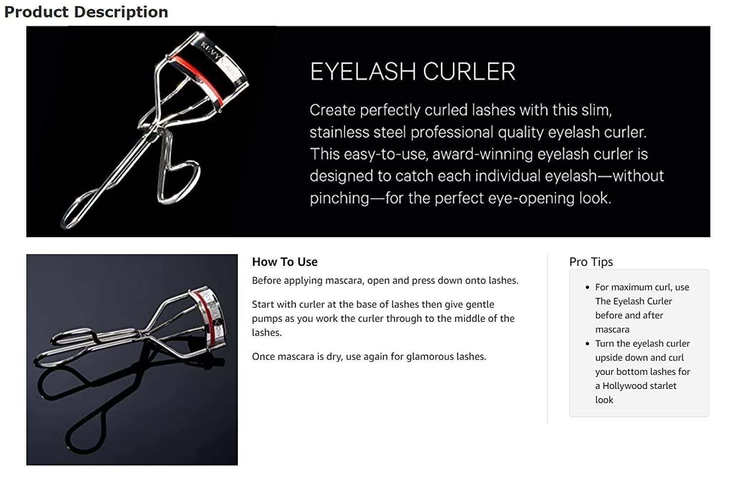 2022 KEVYN AUCOIN Eyelash CurlerGIFT 836622002098 eBay