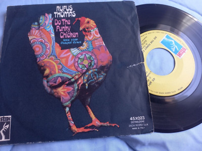 RUFUS THOMAS DO THE FUNKY CHICKEN ITALY 45 Umdrehungen 7'' EX++/EX