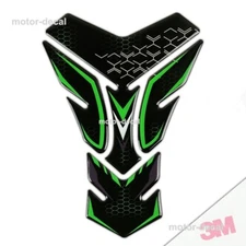 Universal Motorcycle 3D Domed Gel Fuel Tank Protector Pad Sticker Emblem Decal