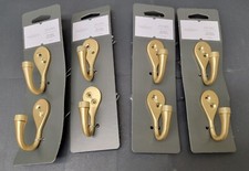 Set Of 4- 2pk Knurled Single Prong Hook - Threshold™