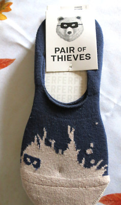 MEN'S PAIR OF THIEVES CUSHION NO SHOW SOCKS 3 PK SZ 6-12 BN FREE SHIP