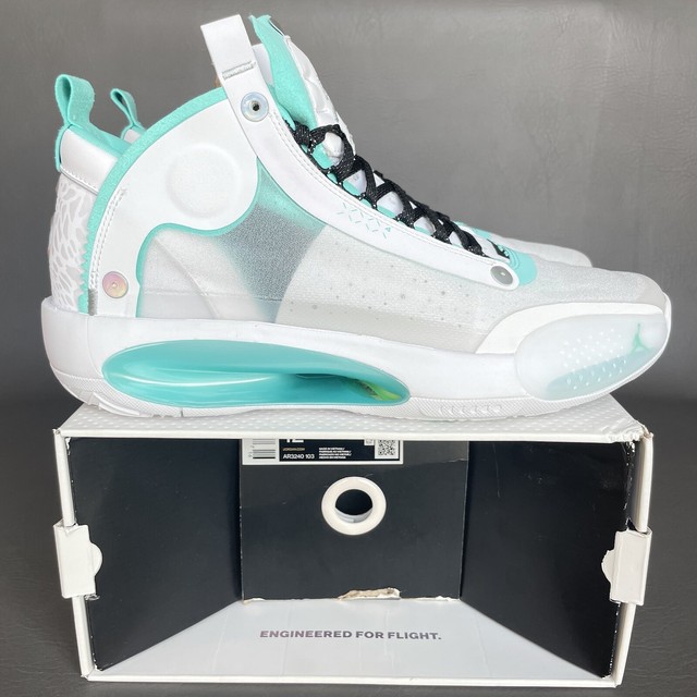 Size 12.5 - Jordan 34 Snow Leopard 2019 