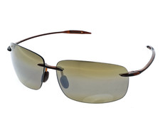 Maui Jim Breakwall 63mm Rimless Brown Sunglasses R1575