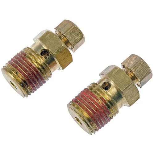 902-112 Dorman Juego de 2 tornillos de purga de refrigerante nuevos para Chevy Olds Le Sabre Par Foto 2 de 2