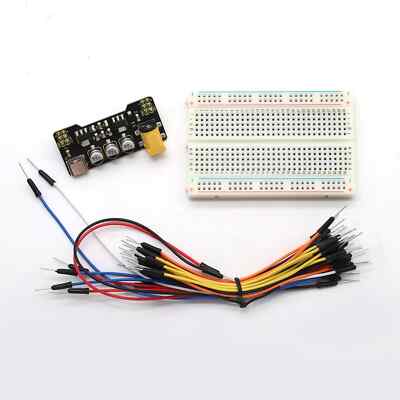 Power Module+400 Breadboard+Jumper Wires for Breadboard Projects Test Accessory