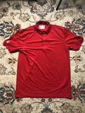 Chick-Fil-A Employee Oobe Men  s Size M Team Style Polo Uniform Shirt Red Work