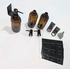 Wall Mount Body Wash Shampoo Conditioner Dispenser Bottles For Bathroom Shower